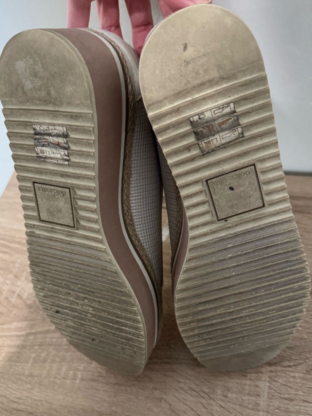 Dolce Vita Telah Mesh Platform Sneakers Size 9 Casual Summer Chunky Sneaker - Picture 6 of 9